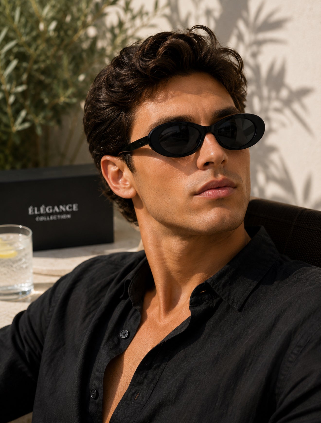 lentes de sol de moda ideales para playa, fotos y eventos.