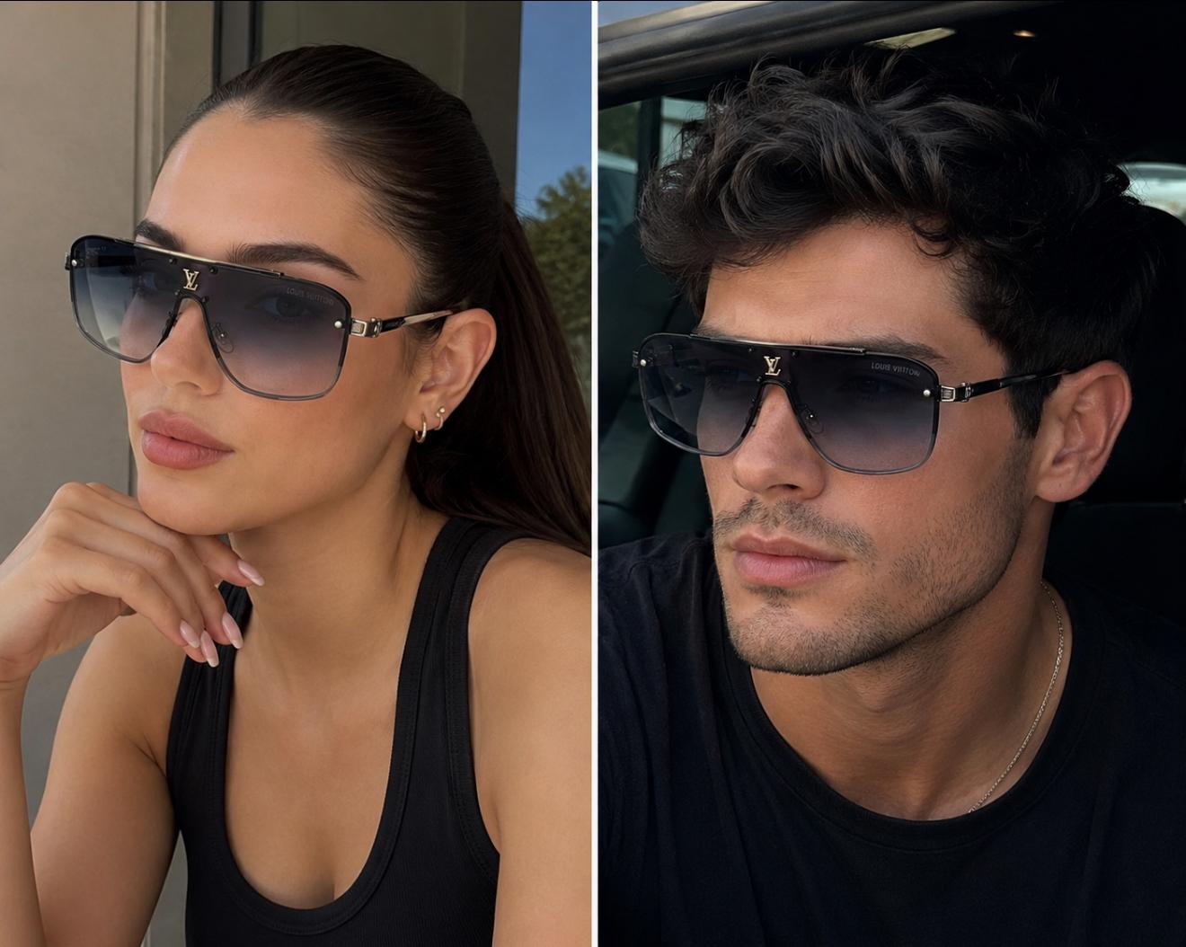 lentes de sol unisex fashion modernos y elegantes.